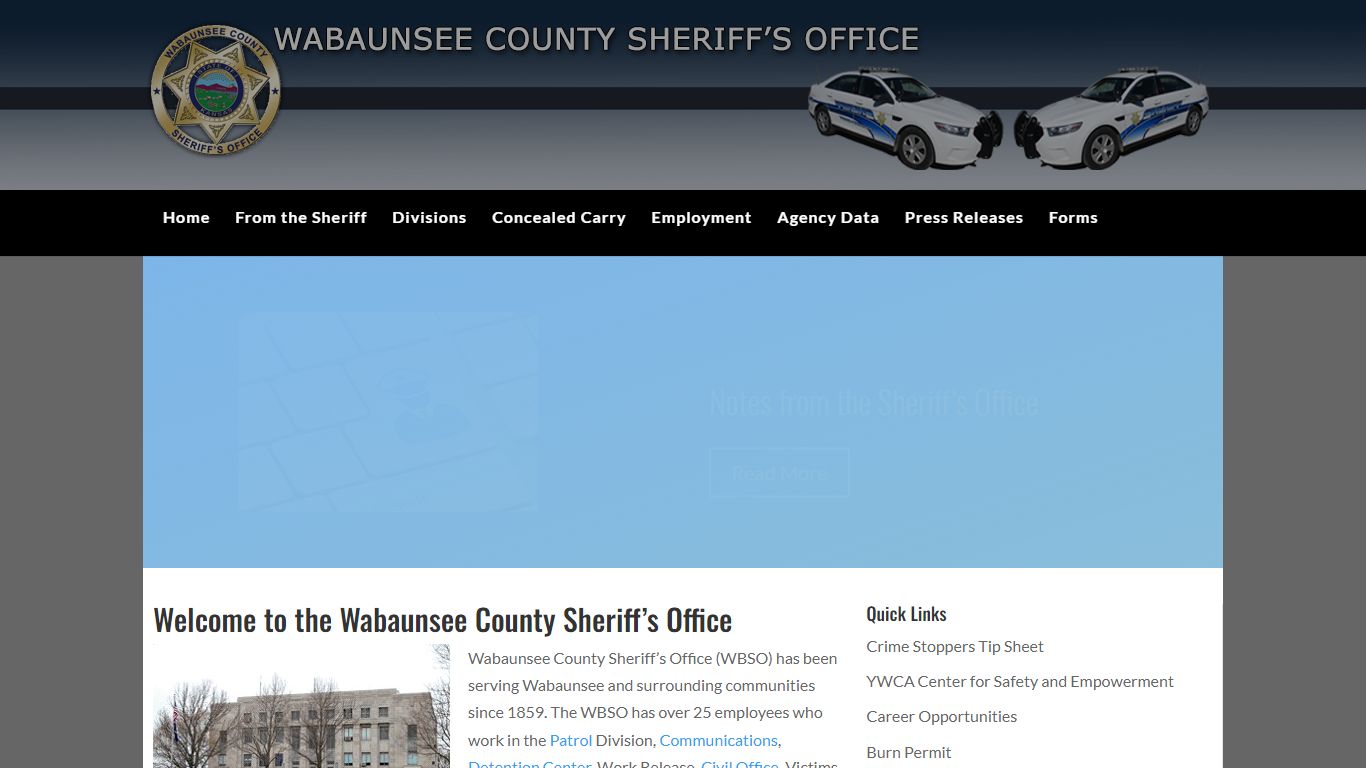 Jail Roster | Wabaunsee County Sheriff